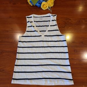 **Madewell Short Sleeve Tank Top Size Small